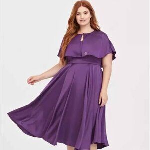 Fantastic Beasts Crimes of Grindelwald Leta Lestrange Capelet Dress Torrid